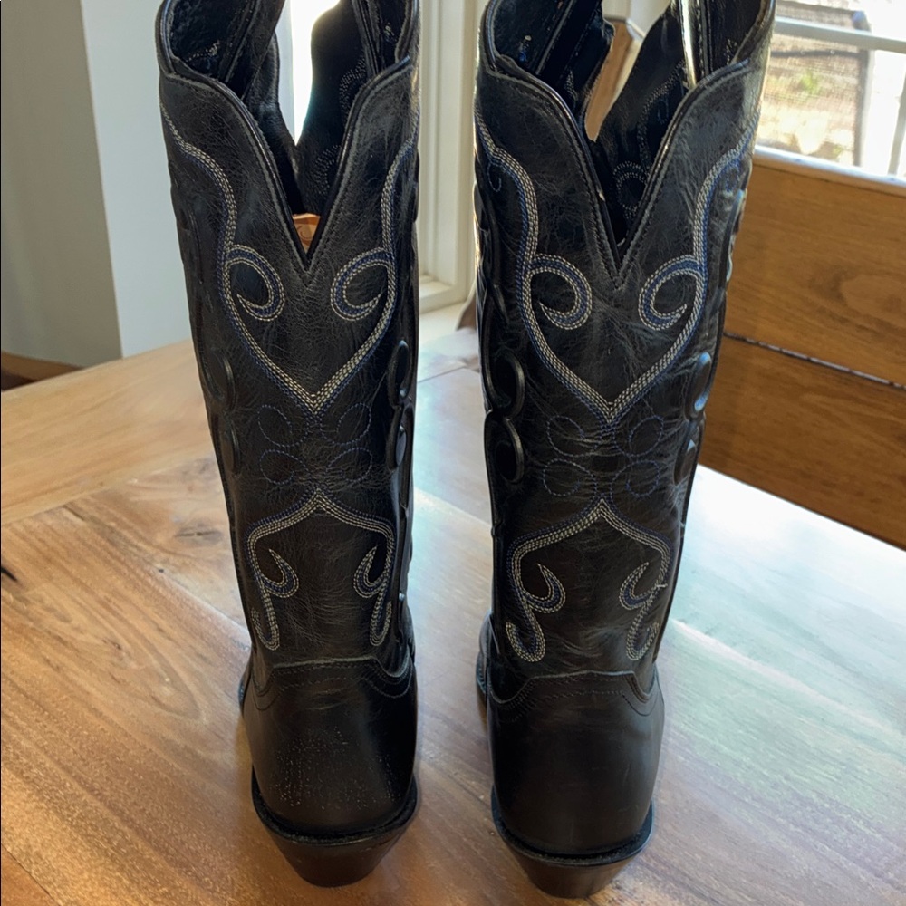 Justin Black women’s cowboy boots - Picture 7 of 11